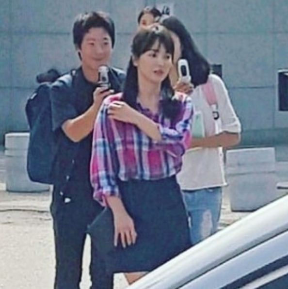 Song Hye Kyo và Park Bo Gum trong hậu trường phim "Boyfriend" 4