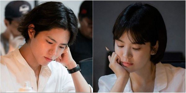 "Boyfriend": Ảnh phim trường mới nhất của Song Hye Kyo, Park Bo Gum 9