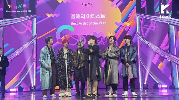 Tổng kết giải thưởng MelOn Music Awards 2018: BTS và iKON thắng lớn 5