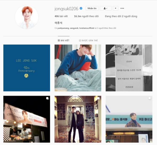 10 sao Hàn có nhiều người theo dõi nhất trên Instagram năm 2020 2