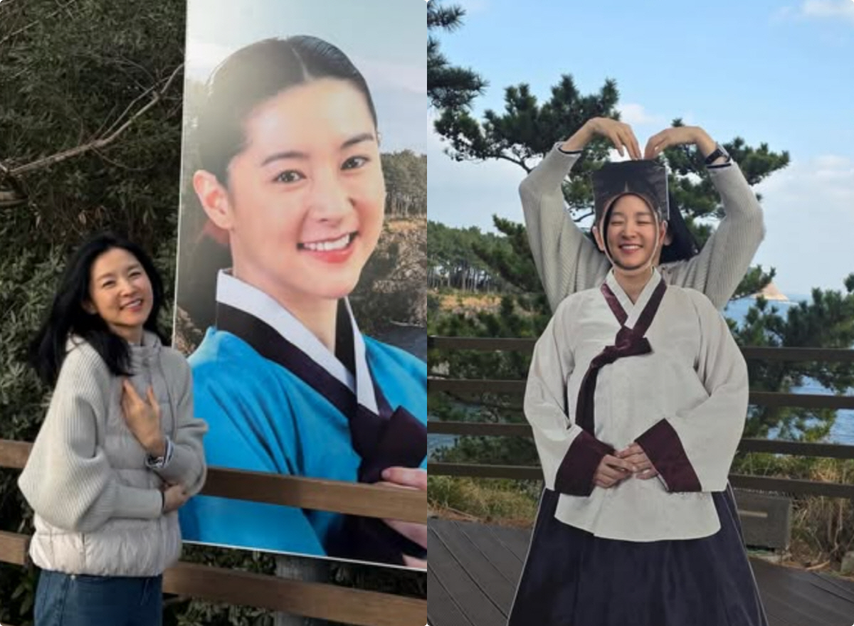 Nữ minh tinh Lee Young Ae rạng rỡ tại phim trường Nàng Dae Jang Geum 1